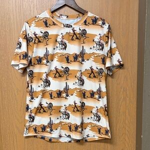 Women’s Western Print Shirt
